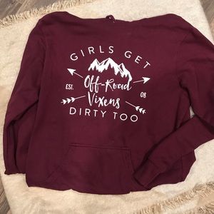 Maroon Sweatshirt